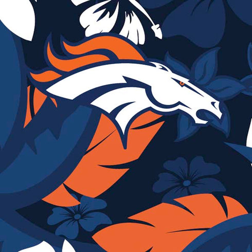 NFL Denver Broncos Tropical Print Moto E5 Play Skin
